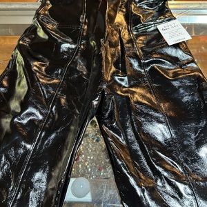Spanx leather leggings small